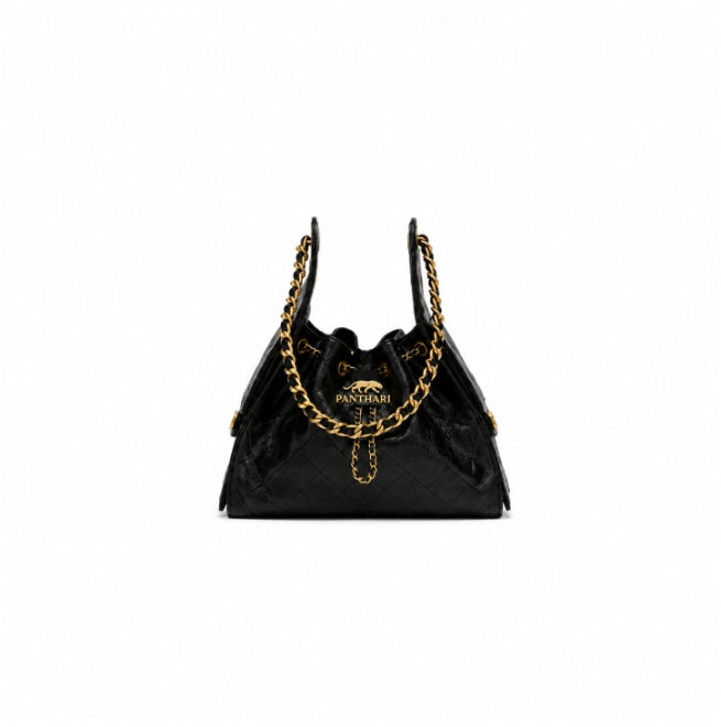 Mini Bag - Model: 25 Black + Gift (Earrings)